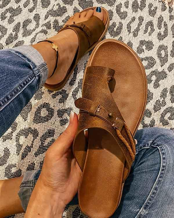 Ortopediska sandaler | Slip-On | Arch Fit | Platta sandaler | Damslides-Eva Jonsson