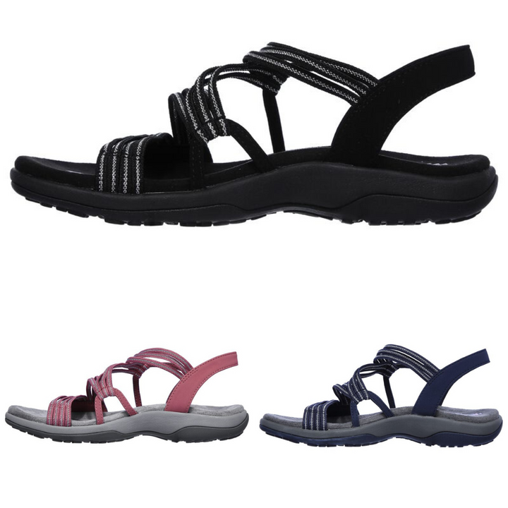 Ortopediska sandaler | Slip-On | Fotvalvssupport | Sportsandaler | Damsandaler-Eva Jonsson