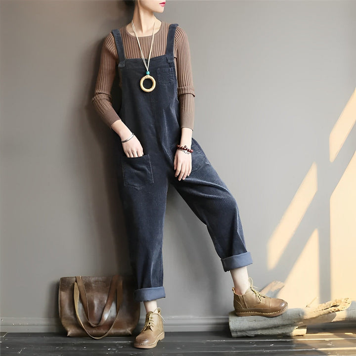 Overall | Ärmlös | Loose Fit | Dungarees i manchester | Jumpsuit i manchester-Eva Jonsson