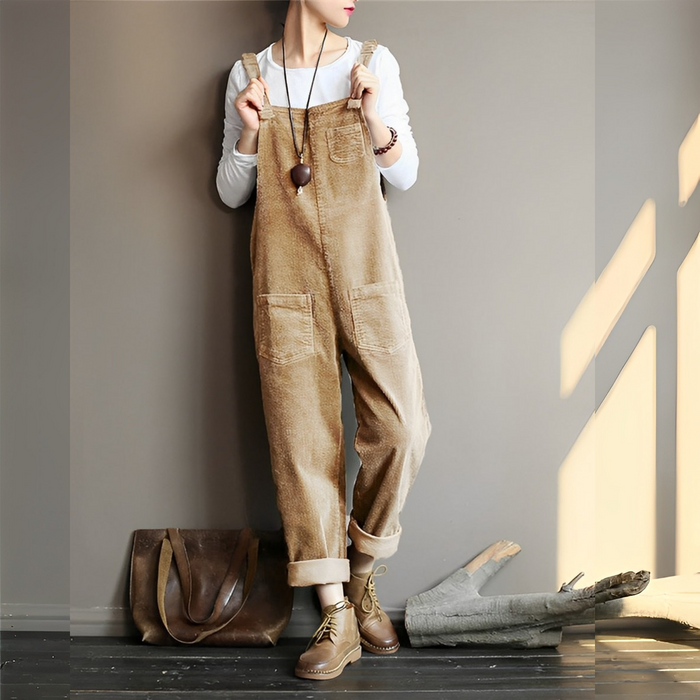 Overall | Ärmlös | Loose Fit | Dungarees i manchester | Jumpsuit i manchester-Eva Jonsson