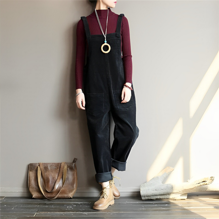 Overall | Ärmlös | Loose Fit | Dungarees i manchester | Jumpsuit i manchester-Eva Jonsson