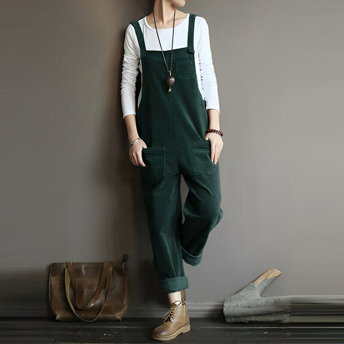 Overall | Ärmlös | Loose Fit | Dungarees i manchester | Jumpsuit i manchester-Eva Jonsson