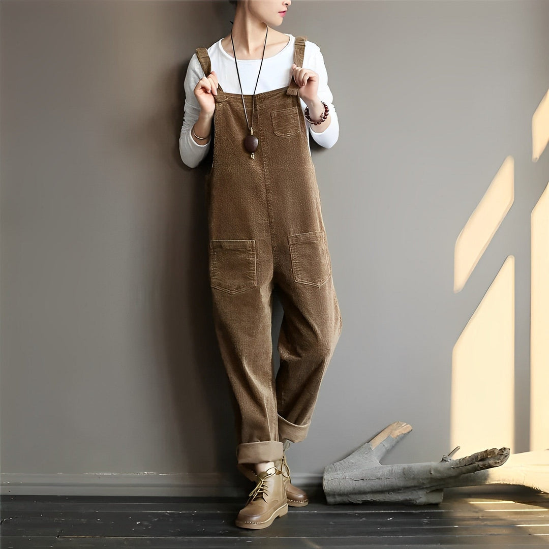 Overall | Ärmlös | Loose Fit | Dungarees i manchester | Jumpsuit i manchester-Eva Jonsson