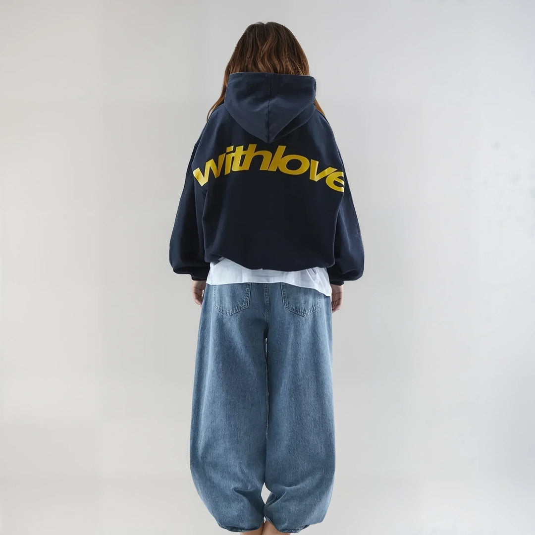 Oversized Hoodie - Loose Fit - Bekväm - Pullover Hoodie - Unisex Hoodie-Eva Jonsson