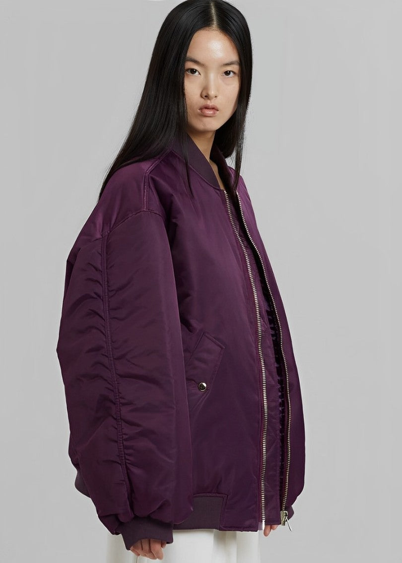 Oversized Jacka - Varm - Vadderad - Vinter Bomberjacka - Damjacka-Eva Jonsson