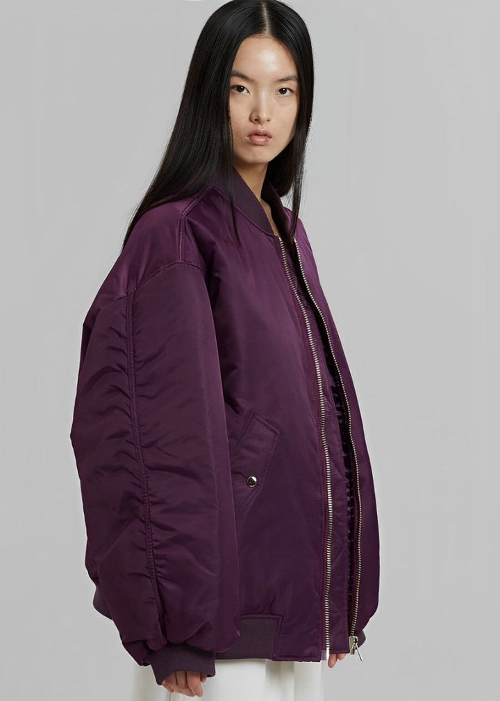 Oversized Jacka - Varm - Vadderad - Vinter Bomberjacka - Damjacka-Eva Jonsson