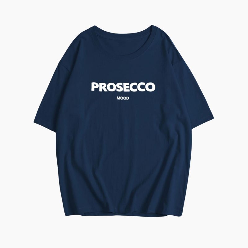 Oversized T-shirt | Rund hals | lös passform | T-shirts för damer | Damkläder-Eva Jonsson