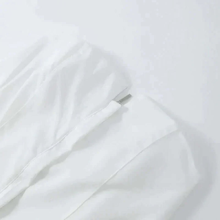 Peplumtopp - Elegant - Strukturerad - Axelbandslös topp - Toppar med dragkedja för damer-Eva Jonsson