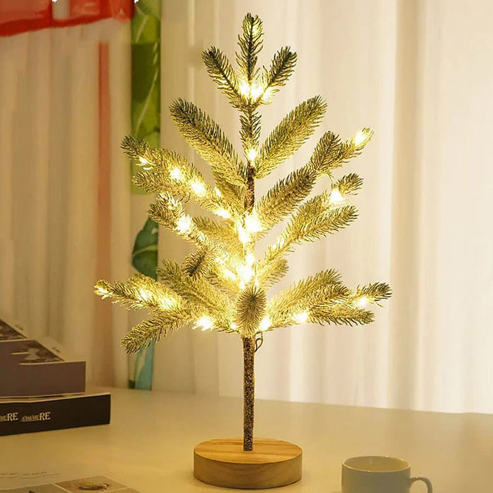 PineGlow - LED-lampa med tall i bonsai-stil för naturlig inredning-Eva Jonsson