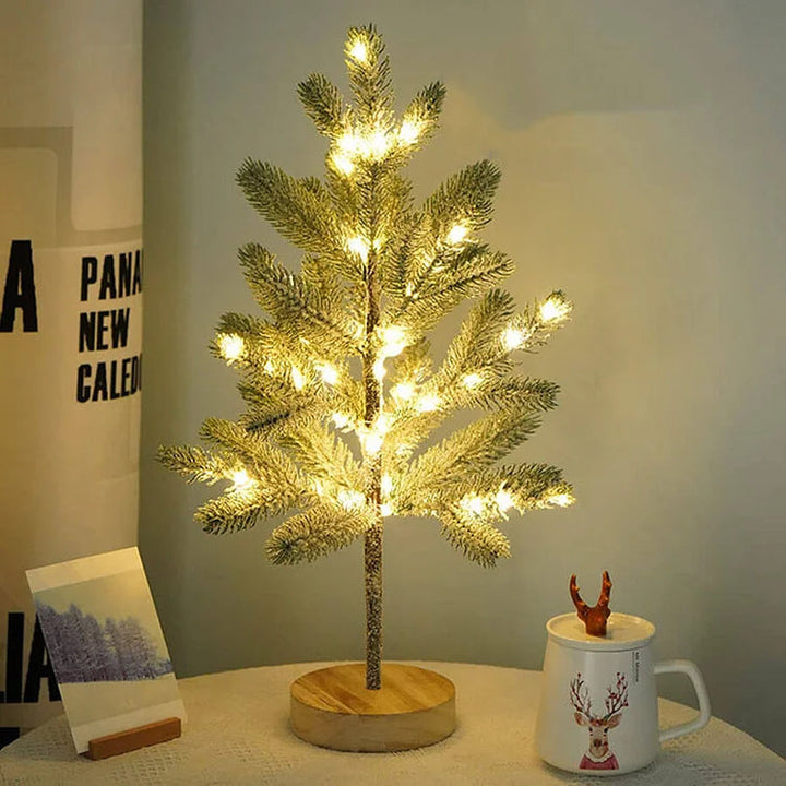 PineGlow - LED-lampa med tall i bonsai-stil för naturlig inredning-Eva Jonsson