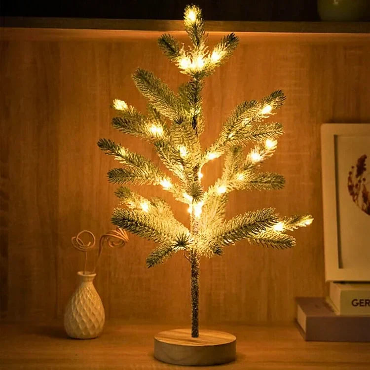 PineGlow - LED-lampa med tall i bonsai-stil för naturlig inredning-Eva Jonsson