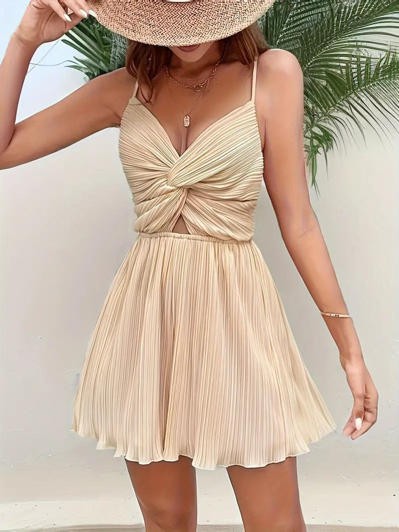Playsuit - Rygglös - Ärmlös - Jumpsuit - Sommarkläder-Eva Jonsson