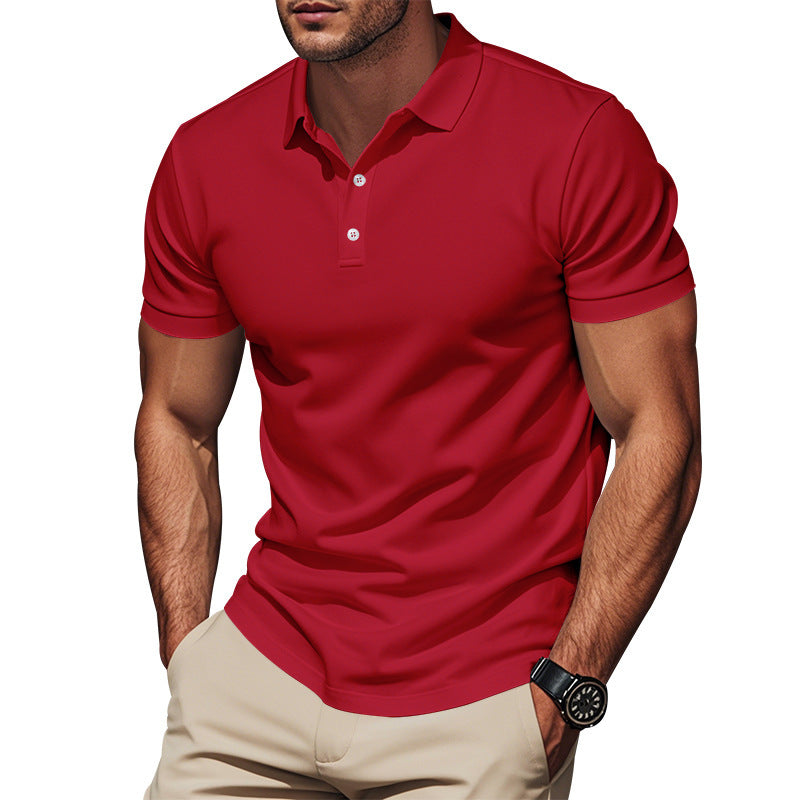 Polotröja | Button-Up | Turn-Down Collar | T-Shirt Polos | Herrskjorta-Eva Jonsson