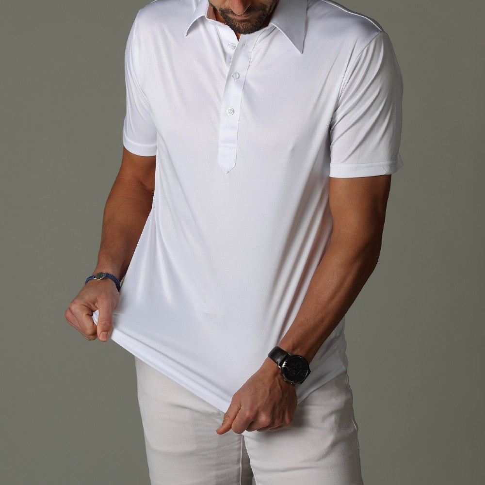 Polotröja | Button-Up | Turn-Down Collar | T-Shirt Polos | Herrskjorta-Eva Jonsson