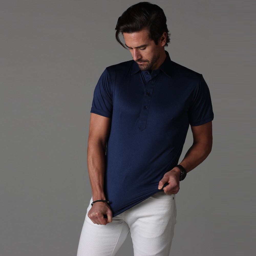 Polotröja | Button-Up | Turn-Down Collar | T-Shirt Polos | Herrskjorta-Eva Jonsson