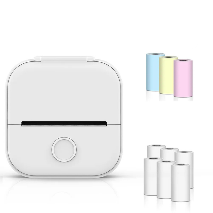 PrintMate trådlös skrivare | Bärbar mini-bluetooth-skrivare för hemmet-Eva Jonsson