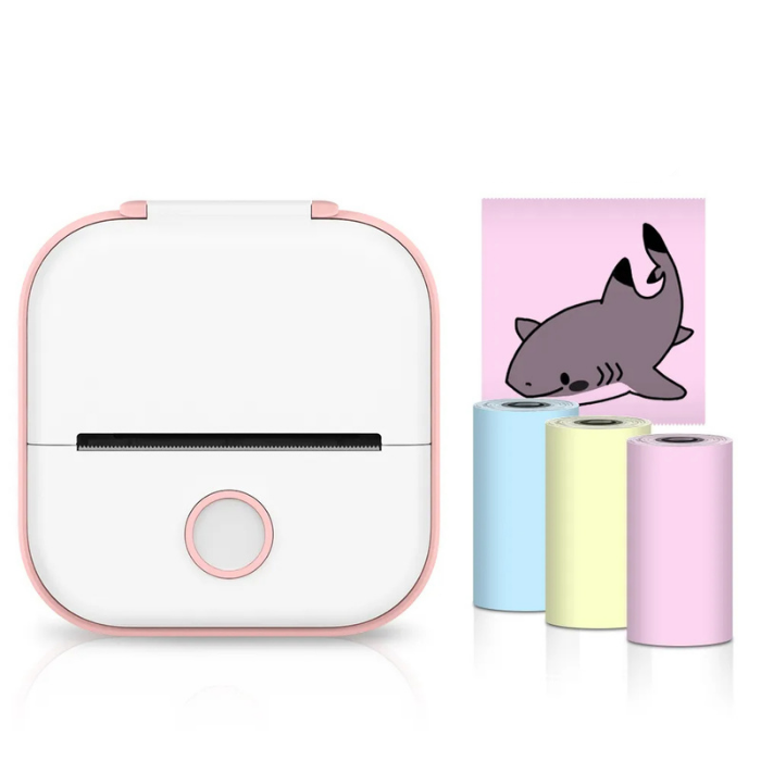PrintMate trådlös skrivare | Bärbar mini-bluetooth-skrivare för hemmet-Eva Jonsson
