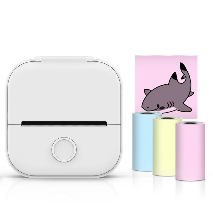 PrintMate trådlös skrivare | Bärbar mini-bluetooth-skrivare för hemmet-Eva Jonsson