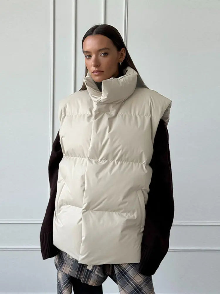 Puffer Coat | Varm | Huva | Dunjacka | Vinterjacka för kvinnor-Eva Jonsson