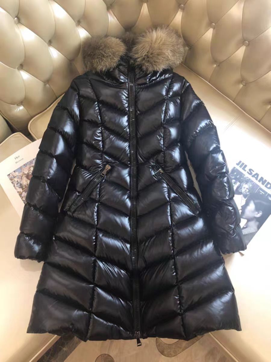 Pufferjacka | Pälsluva | Midjelång | Dunjacka | Vinterjacka för kvinnor-Eva Jonsson