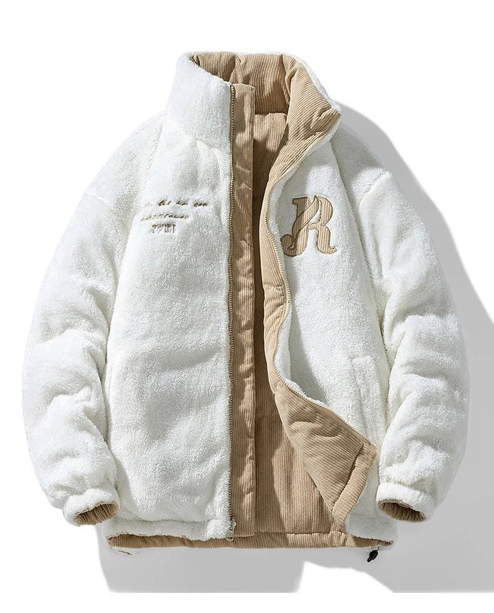Pufferjacka - Tvåjacka - Zip-Up - Fleecefodrad jacka - Vinterjacka för herr-Eva Jonsson