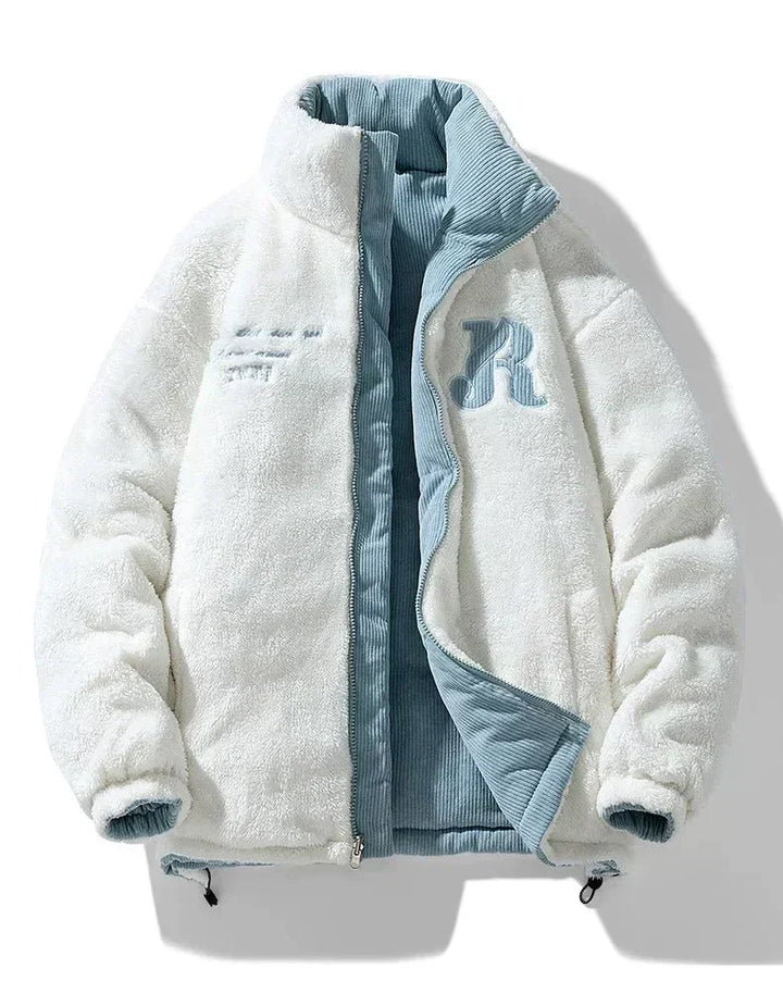 Pufferjacka - Tvåjacka - Zip-Up - Fleecefodrad jacka - Vinterjacka för herr-Eva Jonsson