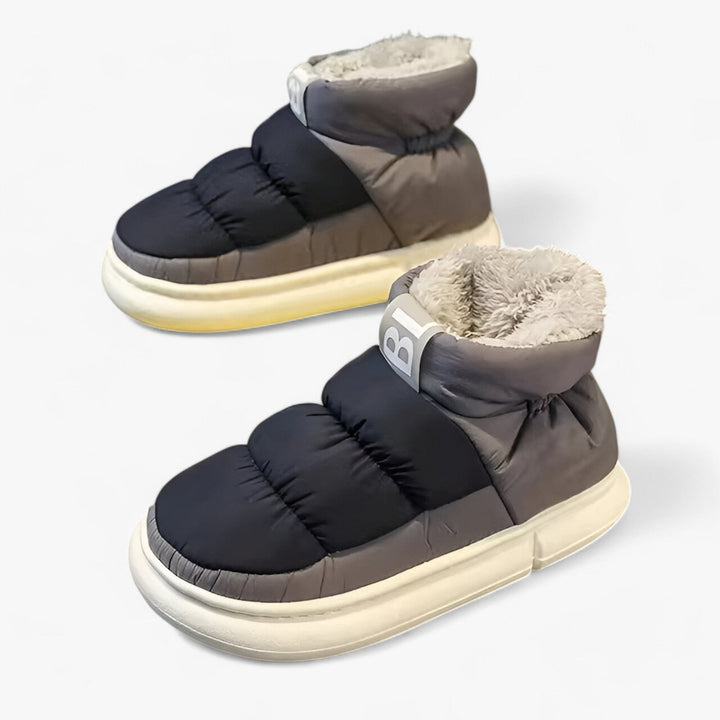 Pufferskor - Slip-On - Fleecefodrade - Snöstövlar - Vinterskor-Eva Jonsson