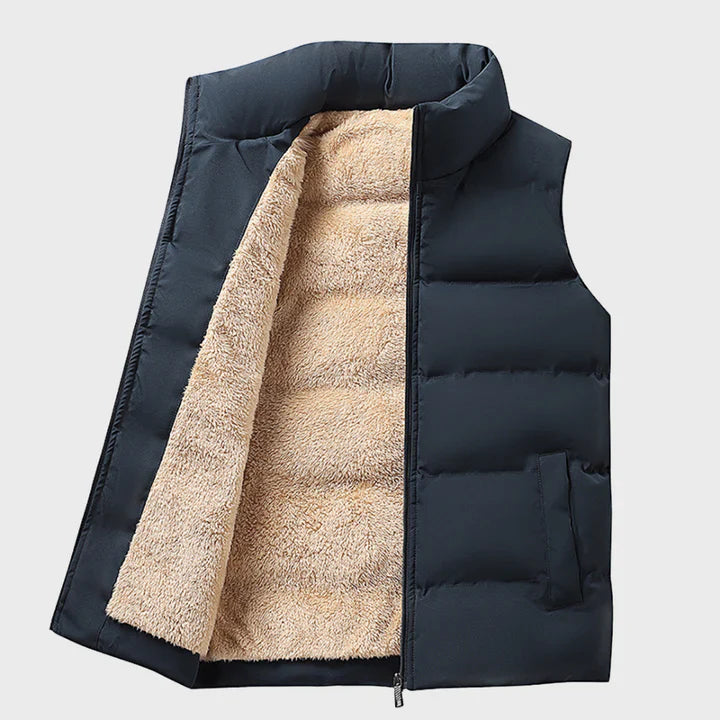 Pufferväst - Ärmlös - Bodywarmer - Vinterväst - Herrväst-Eva Jonsson
