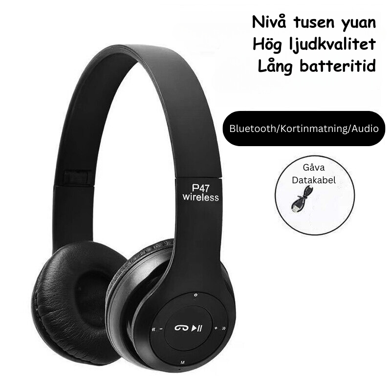 PureSync Bluetooth-hörlurar | hopfällbara trådlösa hörlurar-Eva Jonsson