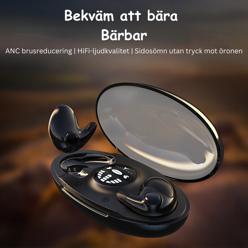 QuietTune trådlösa hörlurar | brusreducerande Bluetooth-hörlurar för sport-Eva Jonsson