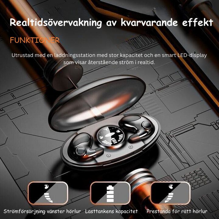 QuietTune trådlösa hörlurar | brusreducerande Bluetooth-hörlurar för sport-Eva Jonsson
