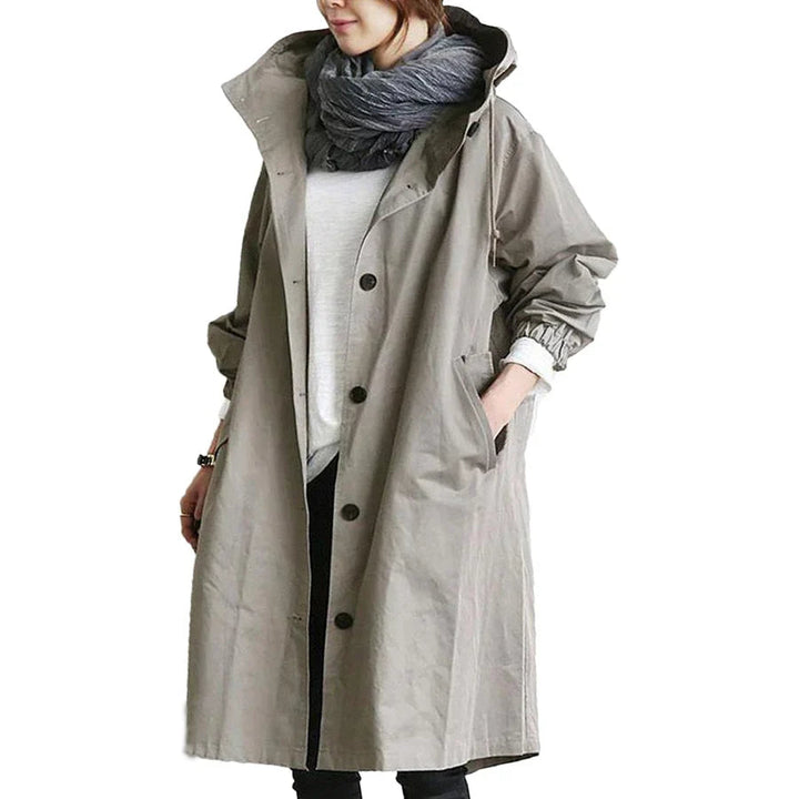 Regnrock | Huva | Oversized | Parkajacka | Regnjacka Dam-Eva Jonsson
