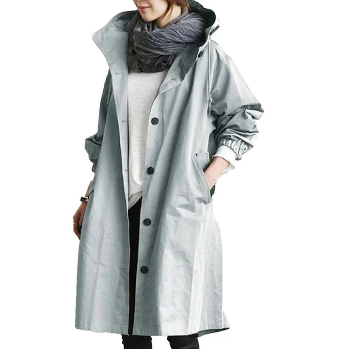 Regnrock | Huva | Oversized | Parkajacka | Regnjacka Dam-Eva Jonsson