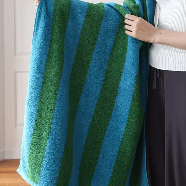 Retro Randig Handduk (Chunky)-Eva Jonsson