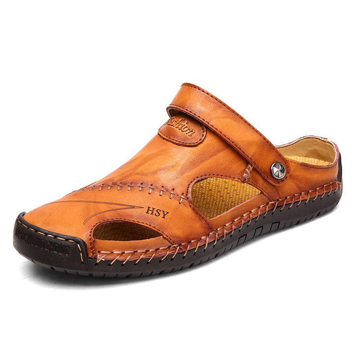 Sandaler - Ortopediska - Läder - Slip On Skor - Herrskor-Eva Jonsson