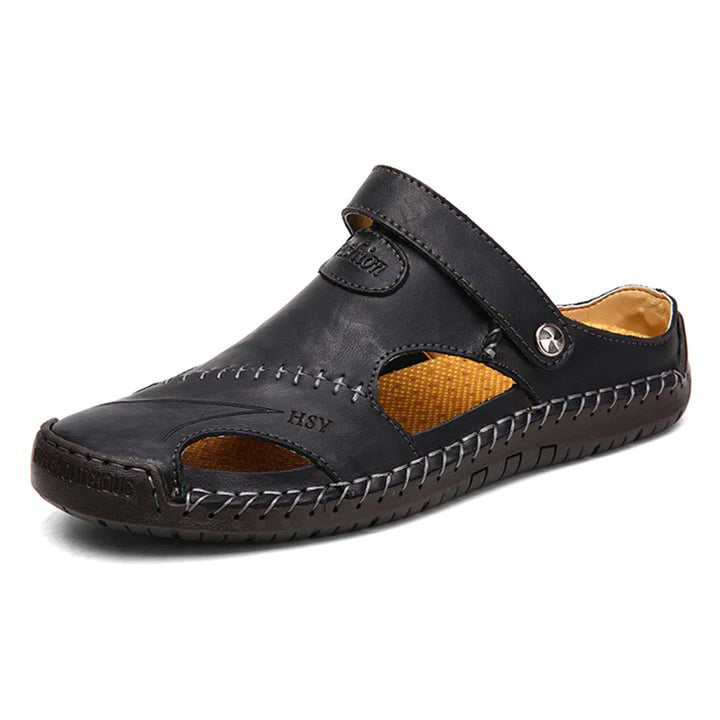 Sandaler - Ortopediska - Läder - Slip On Skor - Herrskor-Eva Jonsson