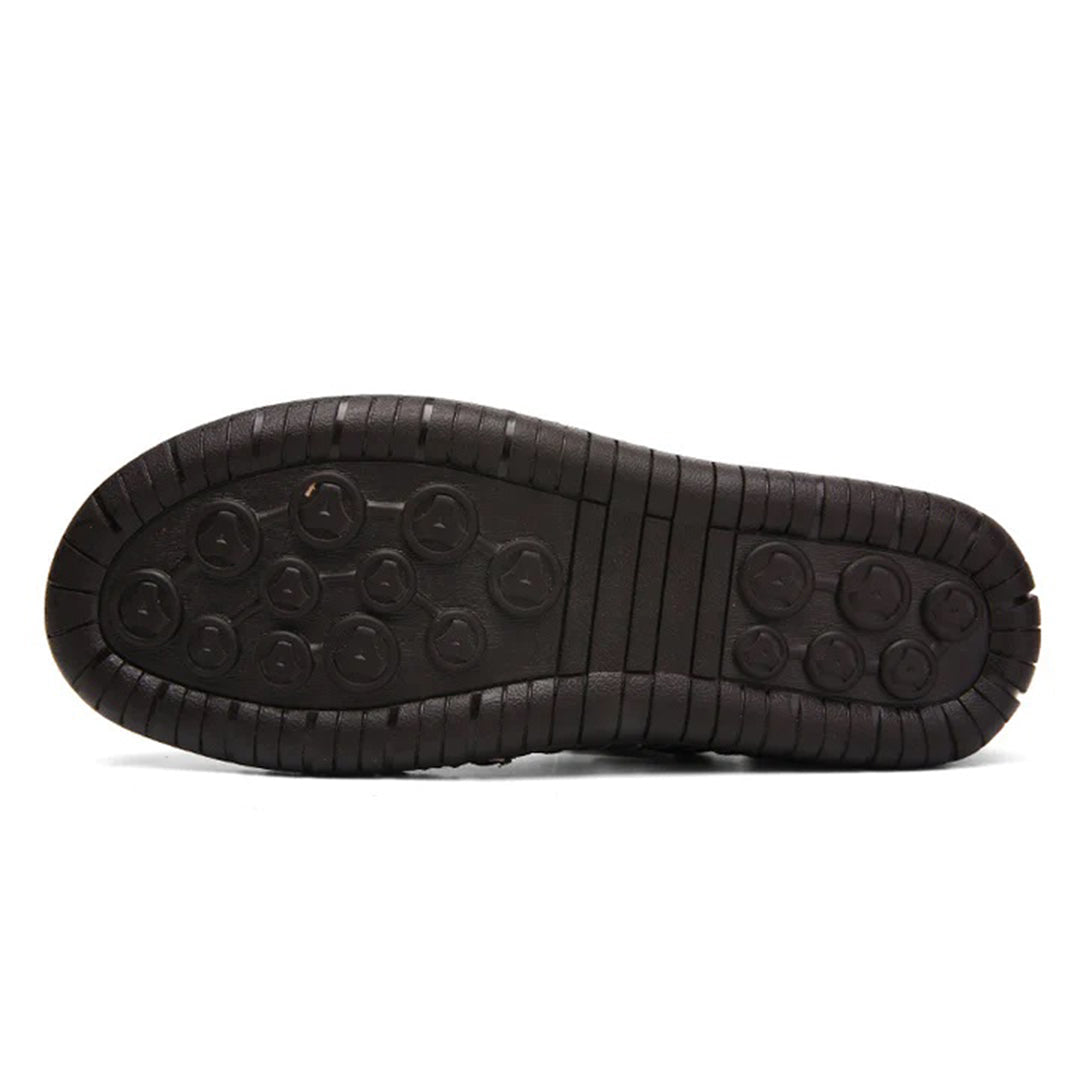 Sandaler - Ortopediska - Läder - Slip On Skor - Herrskor-Eva Jonsson