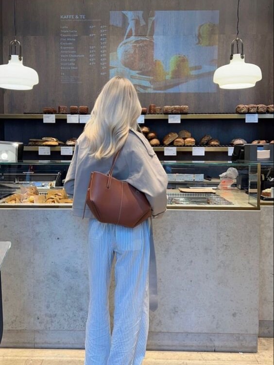 Shopperväska – Stor – Konstläder – Axelväska – Toteväska-Eva Jonsson