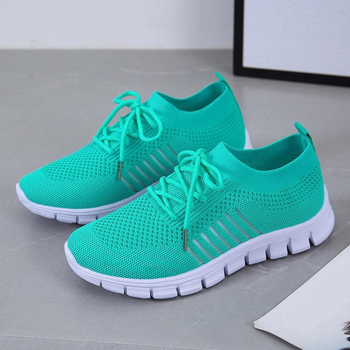 Slip-On Sneakers - Andningsaktiva - Ortopediska - Mesh Sneakers - Träningsskor för kvinnor-Eva Jonsson