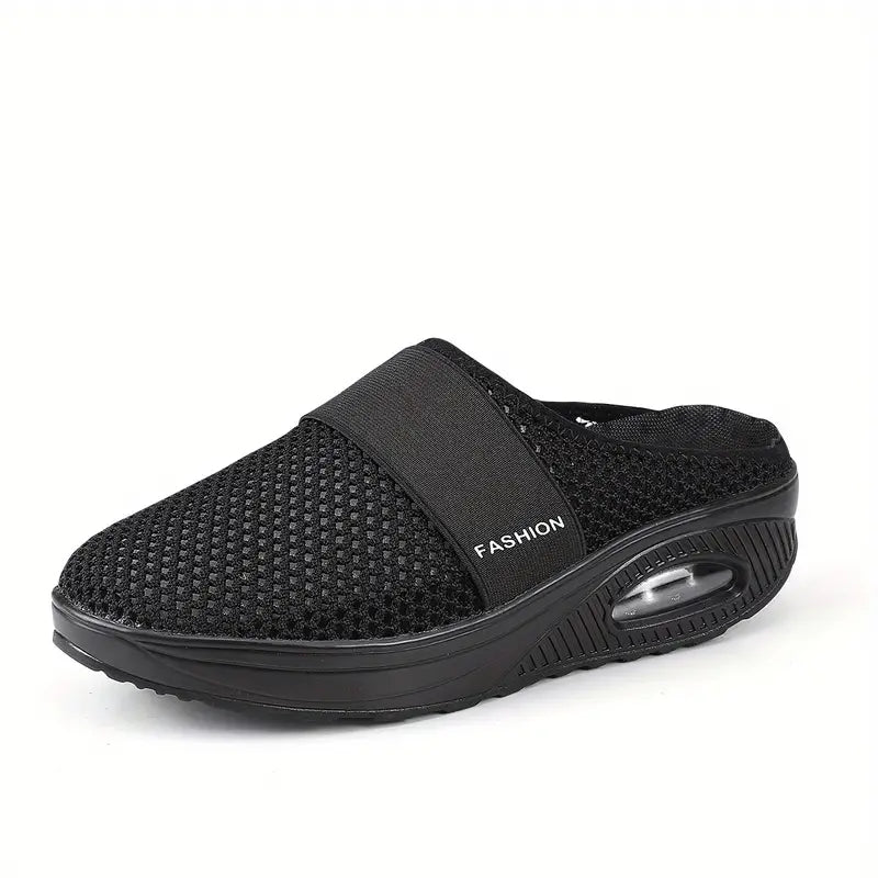 Slip-On Sneakers, Ortopediska, Luftkuddar, Promenadskor, Skor för Sommaren-Eva Jonsson