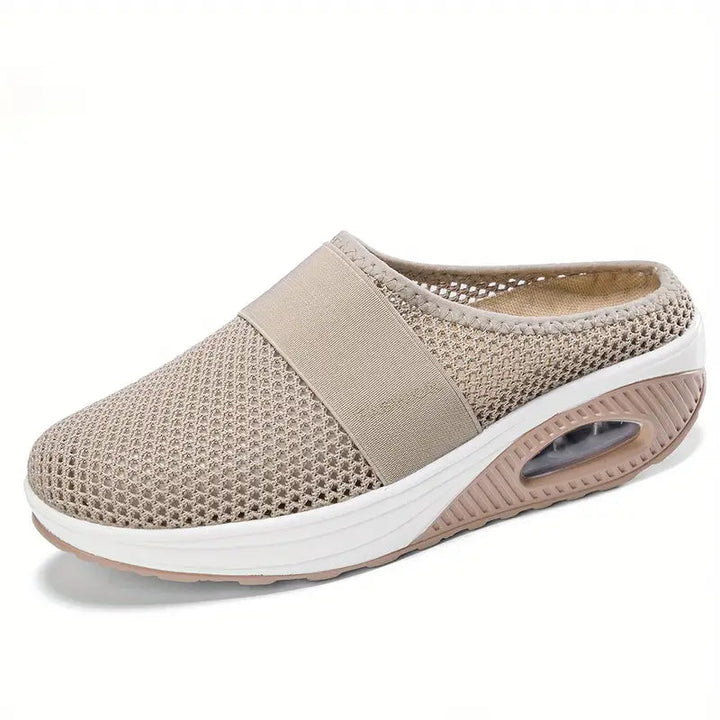Slip-On Sneakers, Ortopediska, Luftkuddar, Promenadskor, Skor för Sommaren-Eva Jonsson