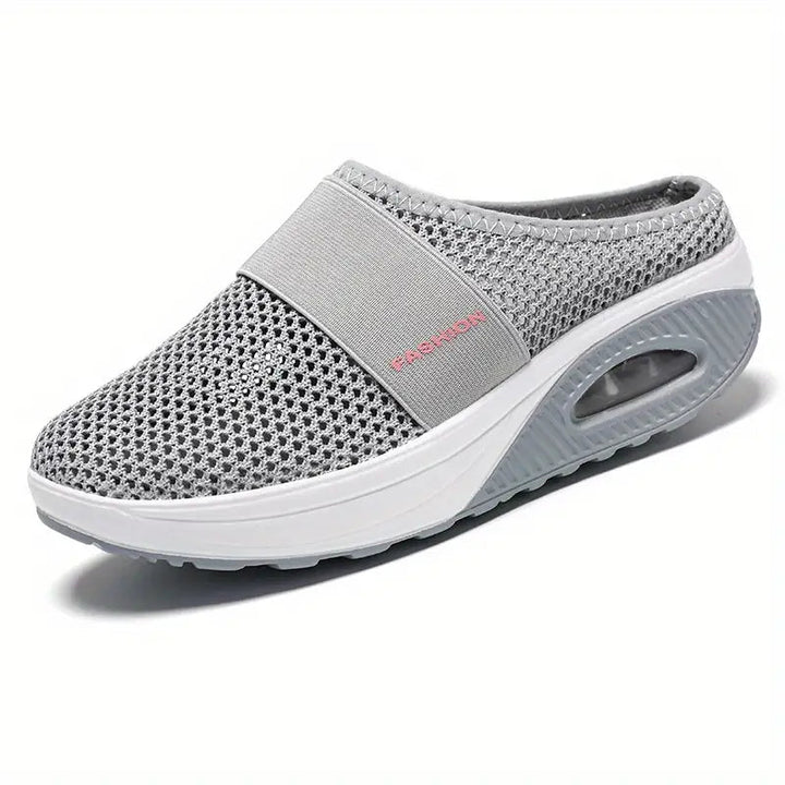 Slip-On Sneakers, Ortopediska, Luftkuddar, Promenadskor, Skor för Sommaren-Eva Jonsson