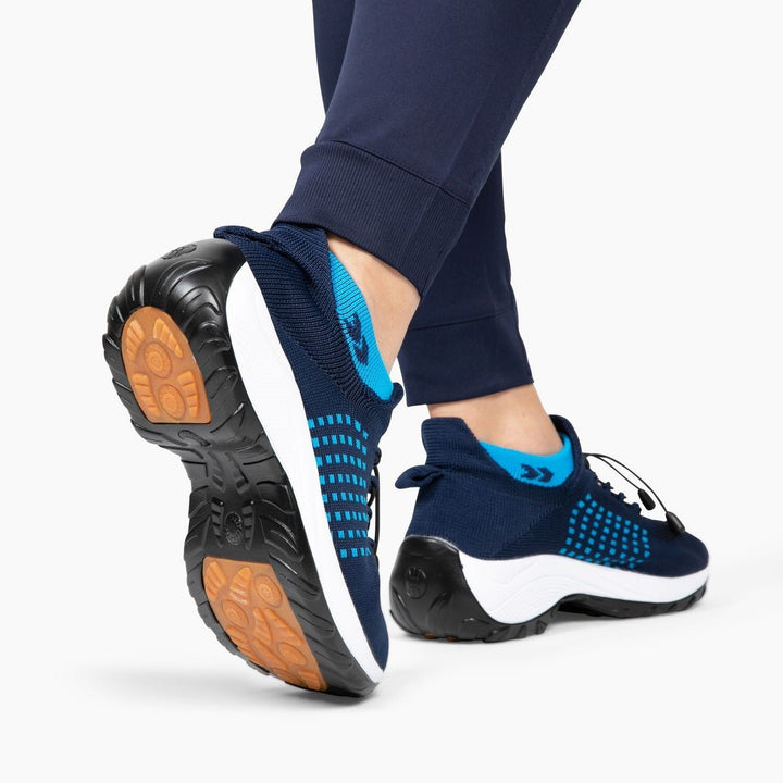 Slip-On Sneakers - Ortopediska - Luftkuddar - Sneakers med tjock sula - Damskor-Eva Jonsson