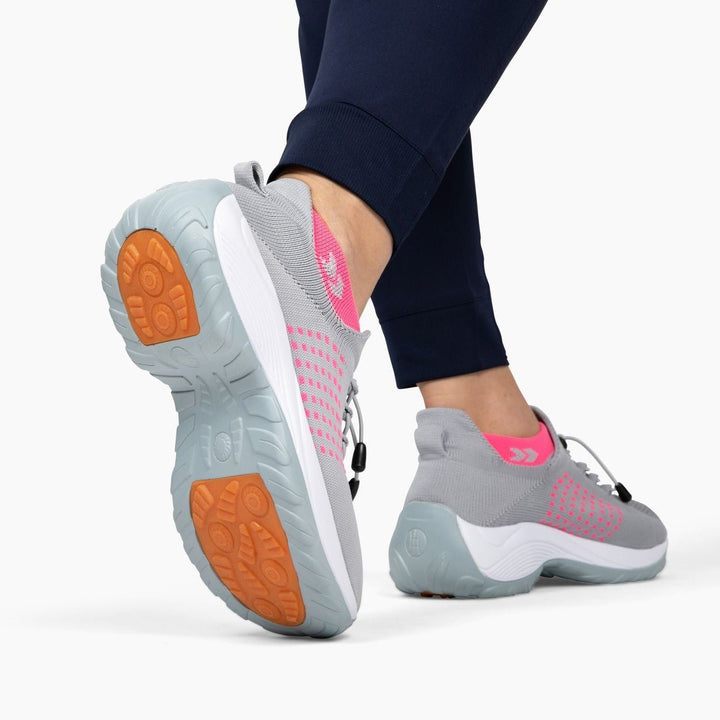 Slip-On Sneakers - Ortopediska - Luftkuddar - Sneakers med tjock sula - Damskor-Eva Jonsson