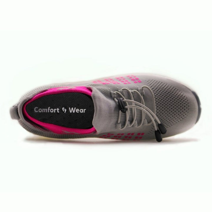 Slip-On Sneakers - Ortopediska - Luftkuddar - Sneakers med tjock sula - Damskor-Eva Jonsson