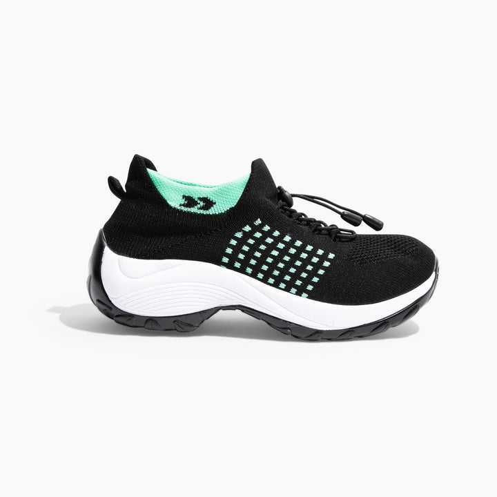Slip-On Sneakers - Ortopediska - Luftkuddar - Sneakers med tjock sula - Damskor-Eva Jonsson