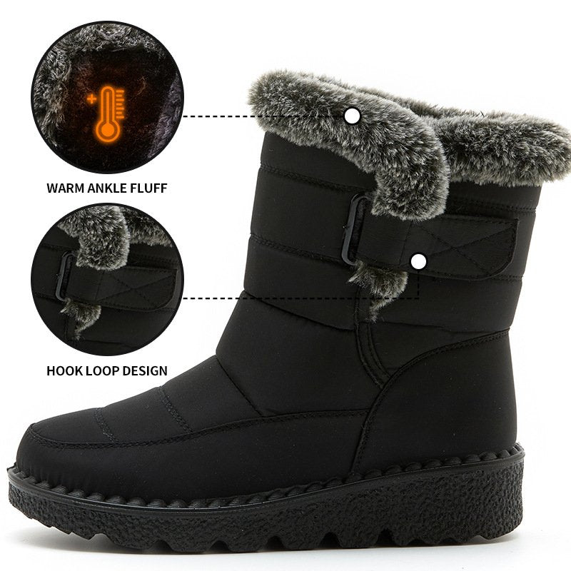 Snökängor | Varma | Slip-On | Pälsfodrade kängor | Vinterkängor-Eva Jonsson