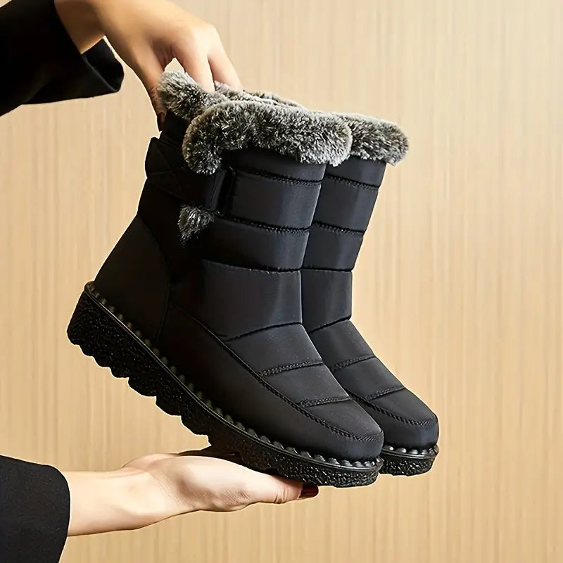 Snökängor - Varma - Slip-On - Pälsfodrade kängor - Vinterkängor-Eva Jonsson