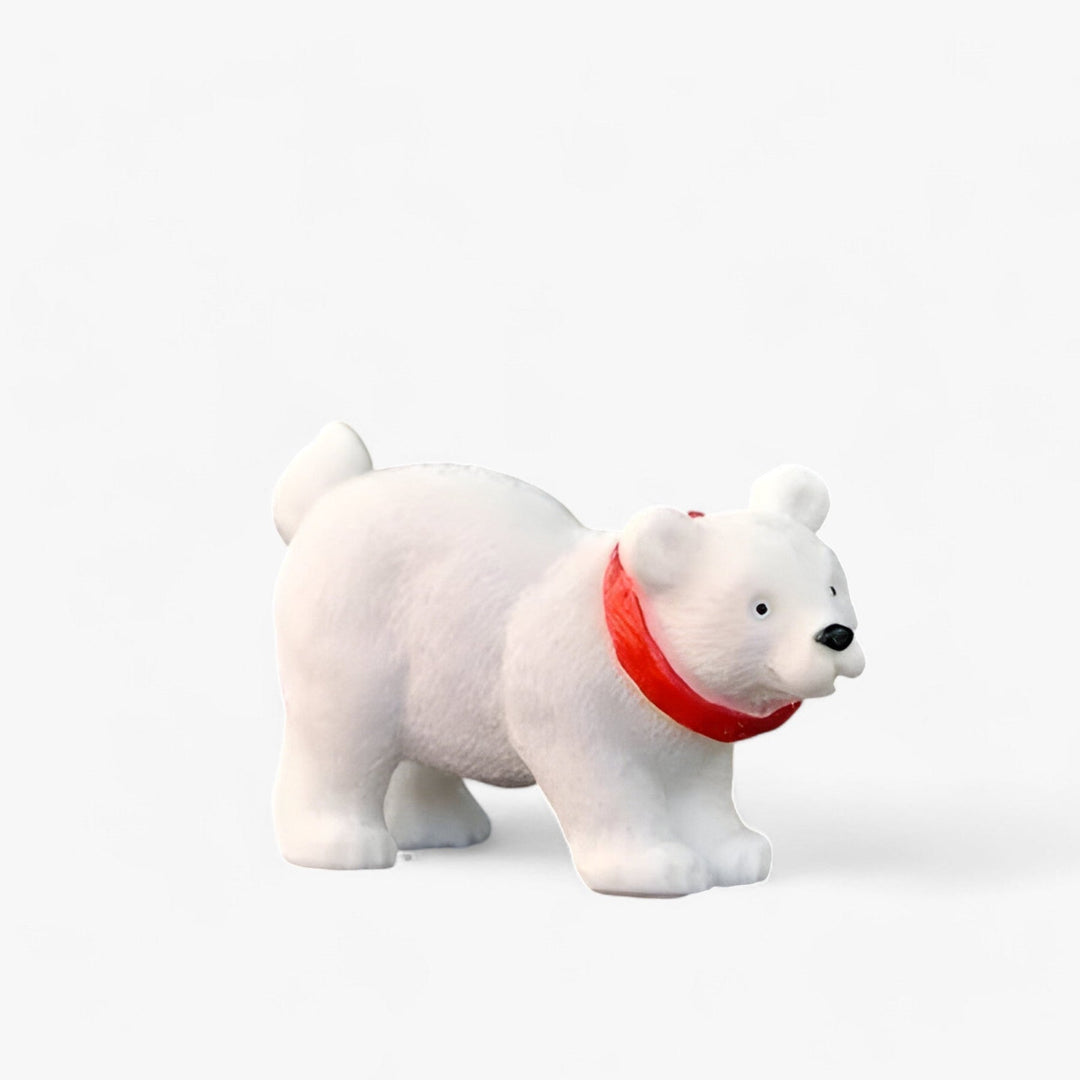 SnowPaws - Juldekoration miniatyrfigurer av isbjörnar-Eva Jonsson