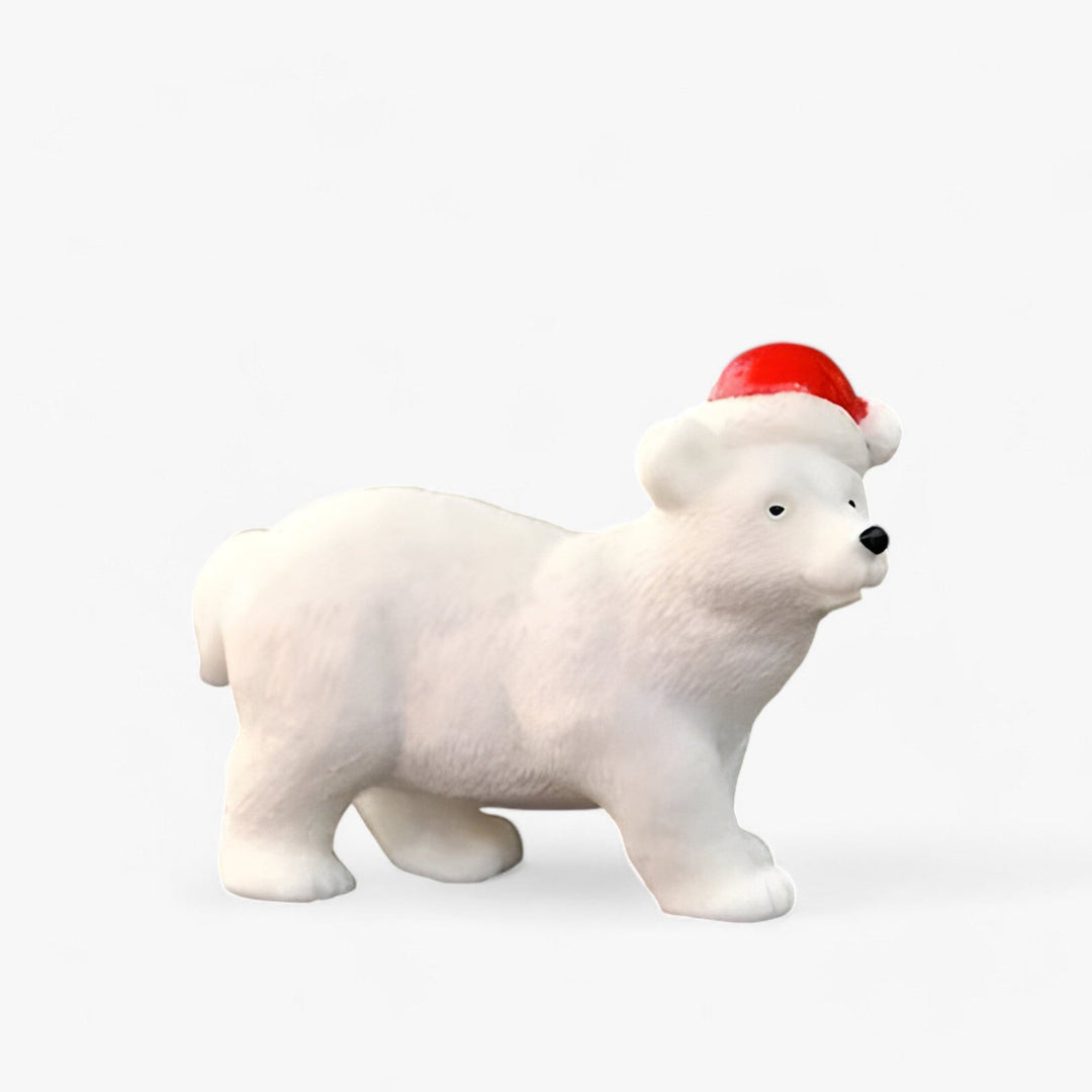 SnowPaws - Juldekoration miniatyrfigurer av isbjörnar-Eva Jonsson